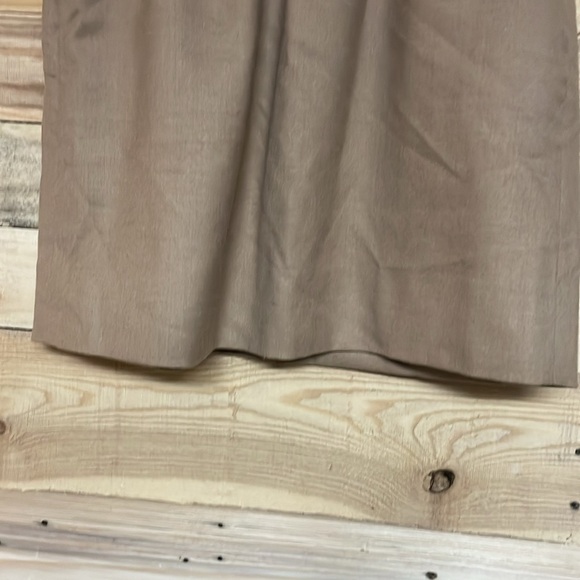 J. Crew size 0 Tan Wool Elastic Waist Band with Pockets Mini Skirt - Picture 3 of 7